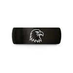 couples matching tungsten rings – black tungsten bald eagle wedding band