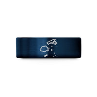 tungsten ring for couples – blue tungsten fiji wedding band