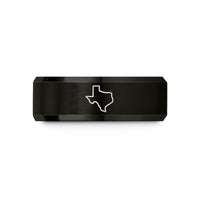black tungsten rings him – black tungsten texas wedding band