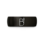 women's tungsten wedding band – black tungsten ligature reed wedding band