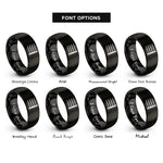 font options for inside engraving on black final barline rings
