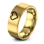 swatch color sample for Pixel Heart ring style 15