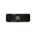 personalized present for friend – black tungsten digital angle gauge wedding band