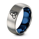 swatch color sample for Triquetra ring style 04