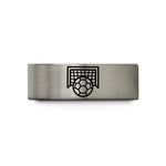 tungsten wedding bands men – blue & grey tungsten handball ball goal wedding band