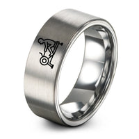 tungsten wedding bands unisex – gray tungsten rowing machine erg ring