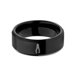 tungsten ring for her – black tungsten pliers wedding band