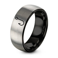 swatch color sample for Offset Worm Hook ring style 01