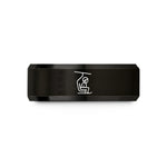 personalized presents for couples – black tungsten ski lift wedding band