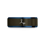 personalized jewelry for her – gunmetal & blue tungsten amide conh2 wedding band
