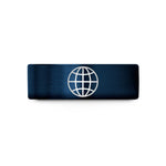 unique presents for girlfriend – blue tungsten wireframe globe wedding band
