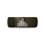 husband ring present ideas – gunmetal & black tungsten equalizer bars wedding band