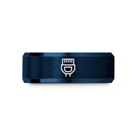 tungsten wedding band him – blue tungsten ethernet plug rj45 wedding band