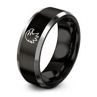 swatch color sample for Bald Eagle ring style 11