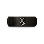 anniversary ring for couples – black tungsten remembrance poppy wedding band