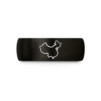 anniversary present ideas her – black tungsten china wedding band