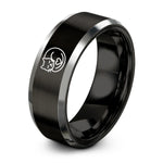 swatch color sample for Sleeping Cat ring style 11