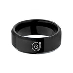 Christmas presents for her – black tungsten vinyl tonearm wedding band