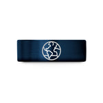 unique wedding bands – blue tungsten globe wedding band