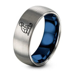 swatch color sample for Sledder Silhouette ring style 04