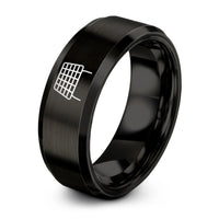 presents from son to mom – black tungsten cooling rack ring