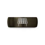 personalized jewelry for mom – gunmetal & black tungsten cooling rack wedding band