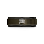 presents from son to mom – gunmetal & black tungsten cooling rack wedding band