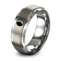 gray tungsten waning gibbous ring