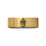 birthday present for her – gold tungsten yogurt parfait cup wedding band
