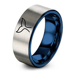 swatch color sample for Whale Tail ring style 14