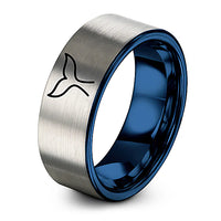 swatch color sample for Whale Tail ring style 14