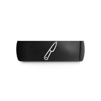 corporate presents for staff – black tungsten paring knife wedding band