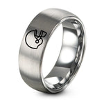 swatch color sample for Football Helmet ring style 05