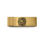 unique presents for sisters – gold tungsten danish pastry wedding band
