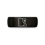 personalized presents for men – black tungsten egypt wedding band