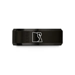 best presents for him – black tungsten egypt wedding band