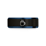 special presents for women – black & blue tungsten hot cocoa mug wedding band