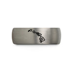 best present for spouse – gold & silver tungsten hawaii hawaii wedding band