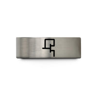 birthday presents for her – blue & grey tungsten mosfet wedding band