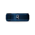 custom jewelry for her – blue tungsten mosfet wedding band