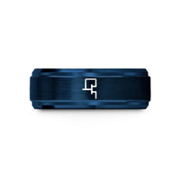 custom jewelry for her – blue tungsten mosfet wedding band