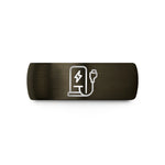 best presents for lovers – gunmetal & black tungsten supercharger wedding band
