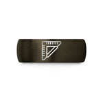 custom birthday present ideas – gunmetal & black tungsten carpenter square wedding band