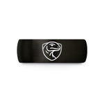 best rings for couples – black tungsten komodo dragon wedding band