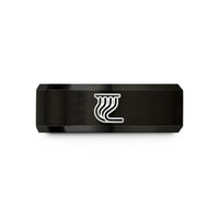 best presents for him – black tungsten exhaust headers wedding band