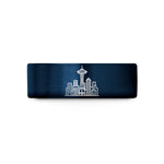 thoughtful presents for her – blue tungsten seattle skyline wedding band