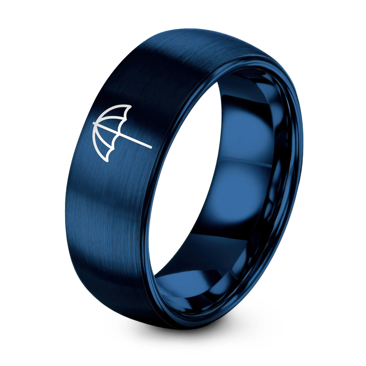 Gift Ideas for Moms – blue tungsten beach umbrella ring