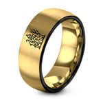 swatch color sample for Haunted House ring style 06
