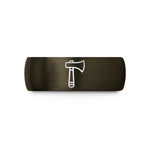 unique presents for teachers – gunmetal & black tungsten tomahawk wedding band