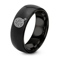 Gift Ideas for Sisters – black tungsten shakshuka skillet ring